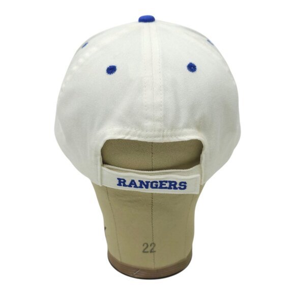 N Logo Rangers Embroidered Strapback M/L Cap Trucker Baseball Hat Calhead - Picture 4 of 15